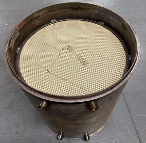Upstream airflow issues can crack your DPF filter 