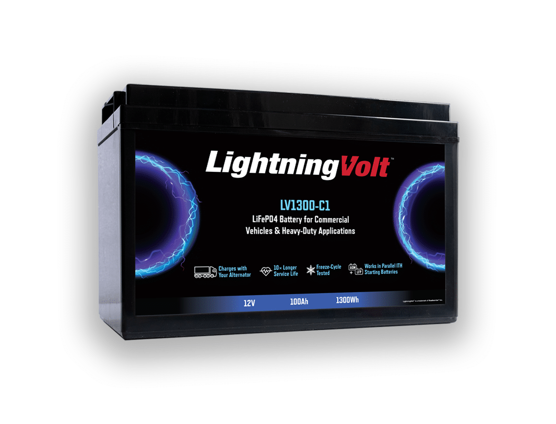 Roadwarrior Inc. Improves LightningVolt Lithium Batteries